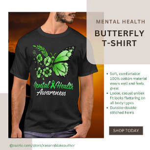 Camiseta de Conscientização da Saúde Mental