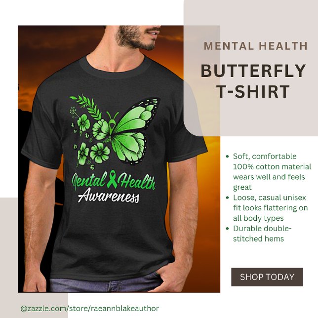 Camiseta de Conscientização da Saúde Mental (Criador carregado)