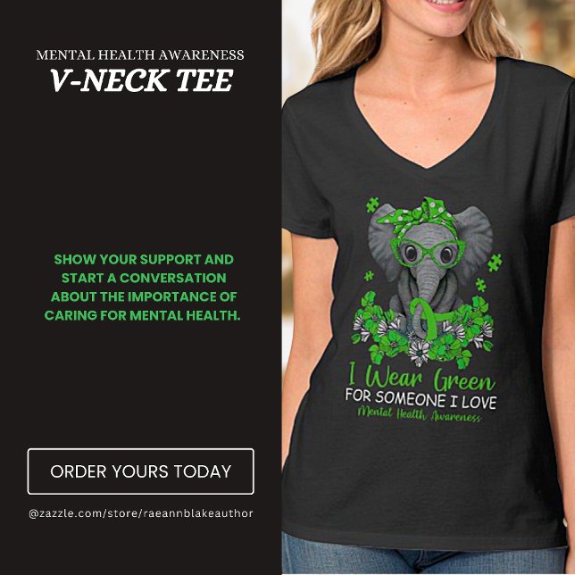 Camiseta de Conscientização da Saúde Mental (Criador carregado)