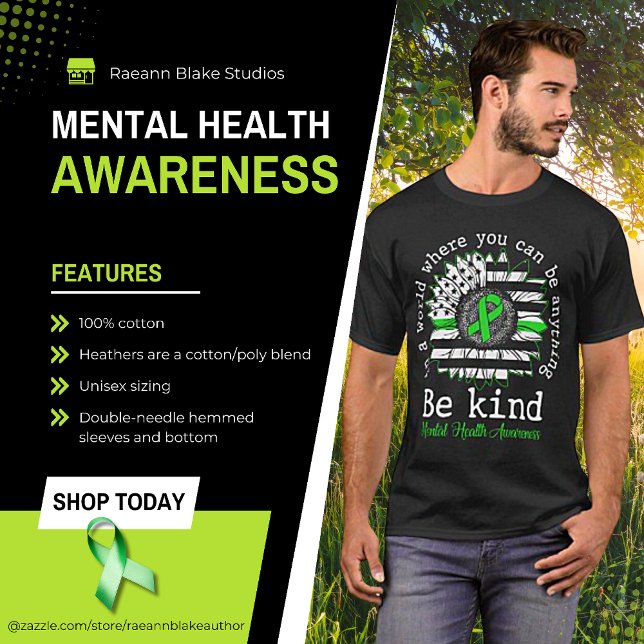 Camiseta de Conscientização da Saúde Mental (Criador carregado)