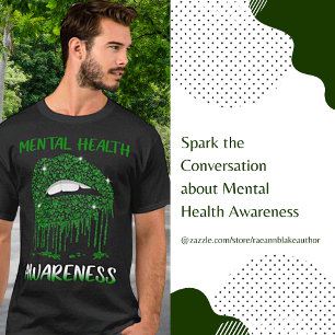 Camiseta de Conscientização da Saúde Mental