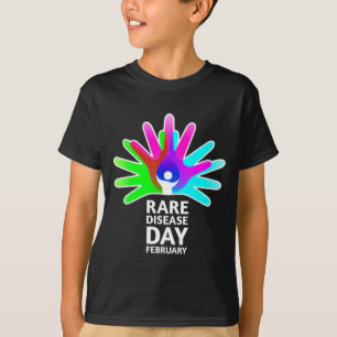Camiseta de Conscientização de Doenças Raras - Dia