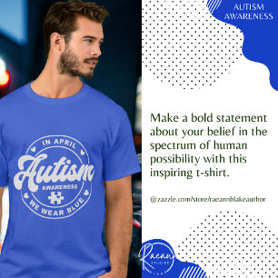 Camiseta de Conscientização do Autismo