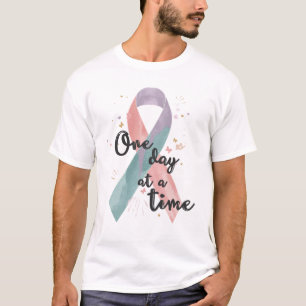Camiseta de Conscientização sobre Câncer "Um Dia d