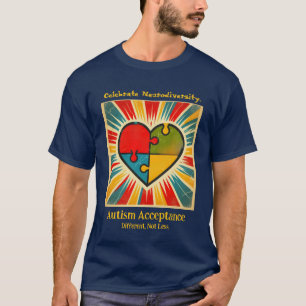 Camiseta de Conscientização sobre Neurodiversidade