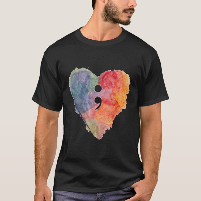 Camiseta de conscientização sobre saúde mental do  (Frente)