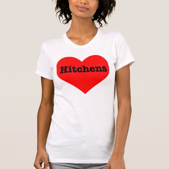 CAMISETA DE "CORAÇÃO HITCHENS " (Frente)