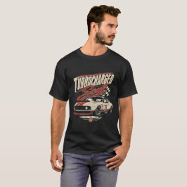 Camiseta de Corrida de Carro Muscle Soul Turbo Vin