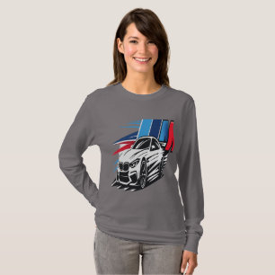 Camiseta de Corrida de Carros Esportivos