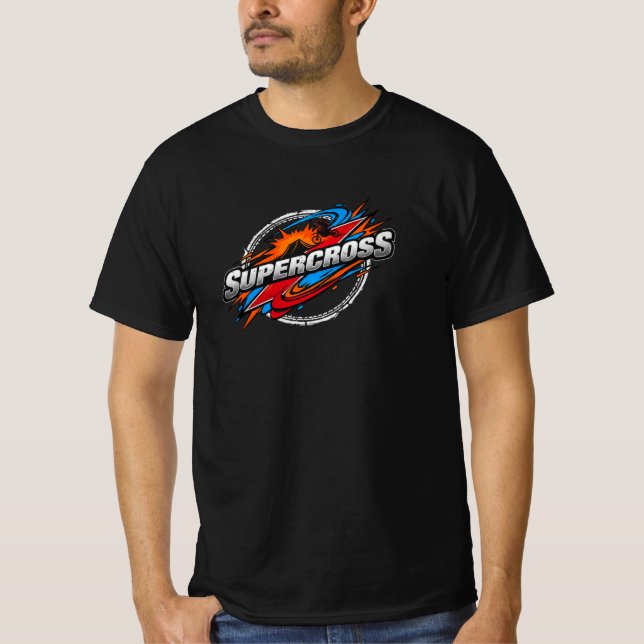 Camiseta de Corrida de Motocross – Supercross Extr (Frente)