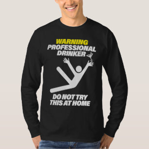 Camiseta de corrida de pub de mergulho de bebedor