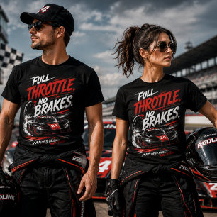 Camiseta de Corrida Full Throttle No Brakes