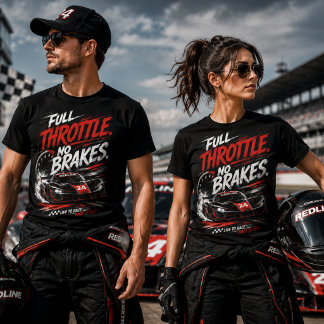 Camiseta de Corrida Full Throttle No Brakes