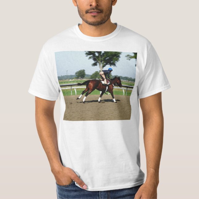Camiseta de corridas de cavalos (Frente)