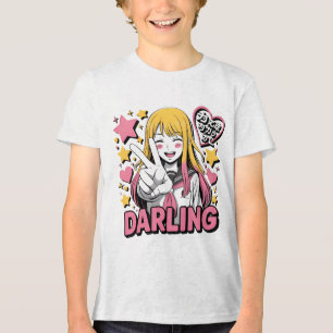 Camiseta de cosplayer fofa