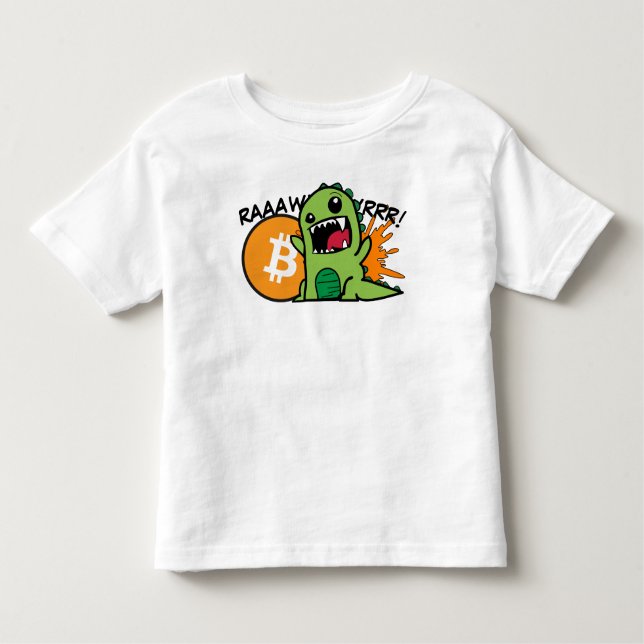 Camiseta de criança Bímoedas Dino (Frente)