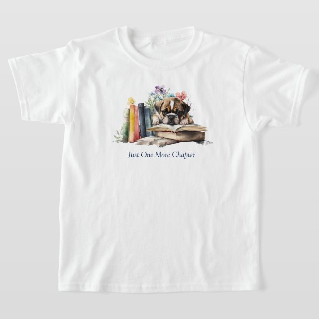 Camiseta de Crianças Lendo (Postura )