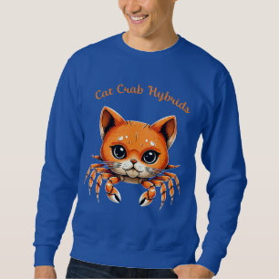 Camiseta de criatura de caranguejo gato fofo engra