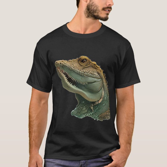 Camiseta de Crocodilo (Frente)