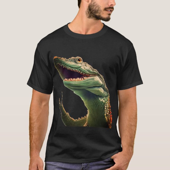 Camiseta de Crocodilo (Frente)