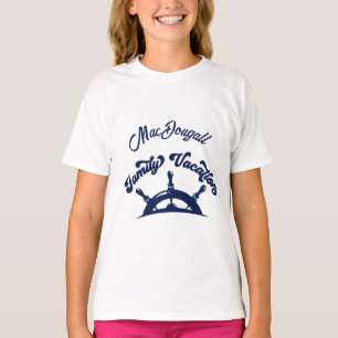 Camiseta de Cruzeiro de Férias da Família