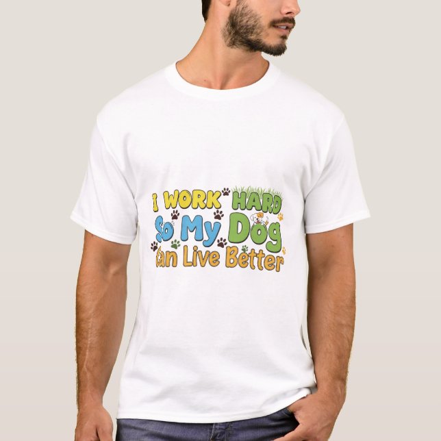 camiseta de cuidados com animais de estimação (Frente)