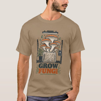 Camiseta de Cultivador de Cogumelo Ostra