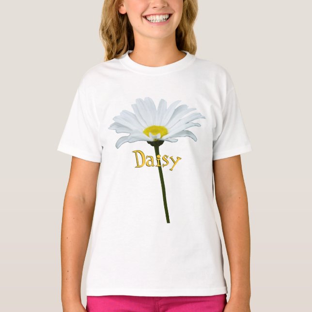 Camiseta de Daisy Sweatshirt personalizada da Dais (Frente)