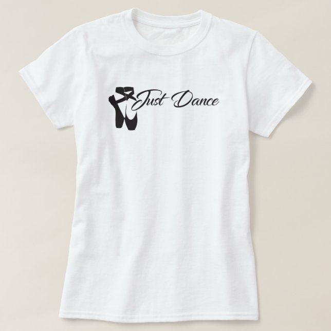 Camiseta de Dança Ballet (Frente do Design)