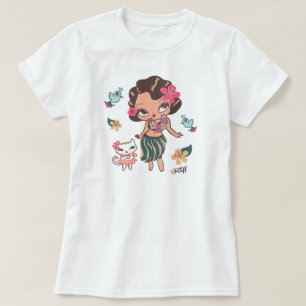 Camiseta de dança de Hula Lulu