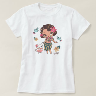 Camiseta de dança de Hula Lulu