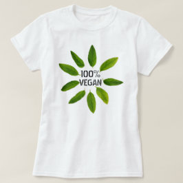 Camiseta De "Das mulheres orgânicas do Vegan 100% o t-shirt