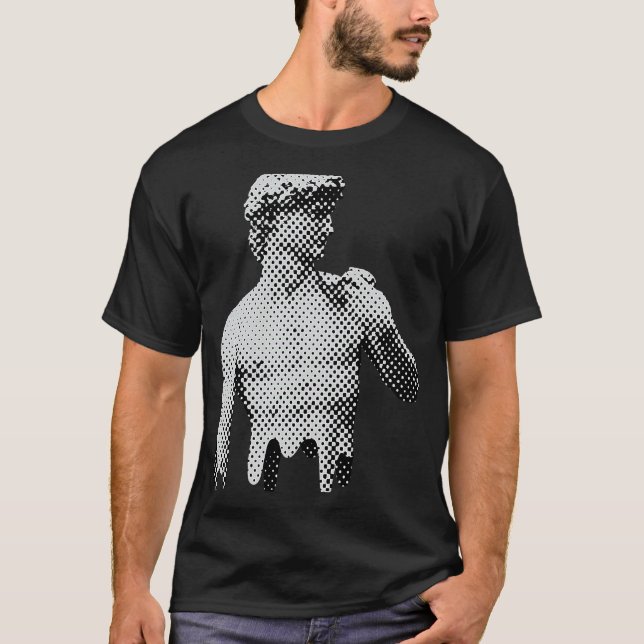 Camiseta De David Marble Statue Michelangelo Renascance Me (Frente)