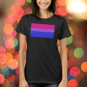 Camiseta de Declaração de Orgulho Bi