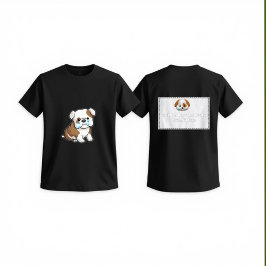 Camiseta de declaração Não Machuque Cães – Mostre