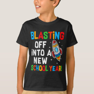 Camiseta De Decolagem Para Um Novo Ano Escolar Primeiro Dia