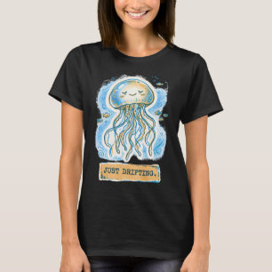 Camiseta de deriva de água-viva imperturbável
