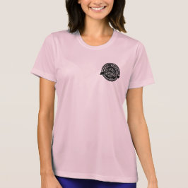 Camiseta de desempenho feminino do logotipo HWP