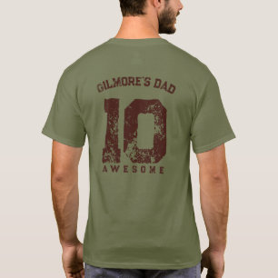 Camiseta de Desempenho Máximo do Pai Presente Dive