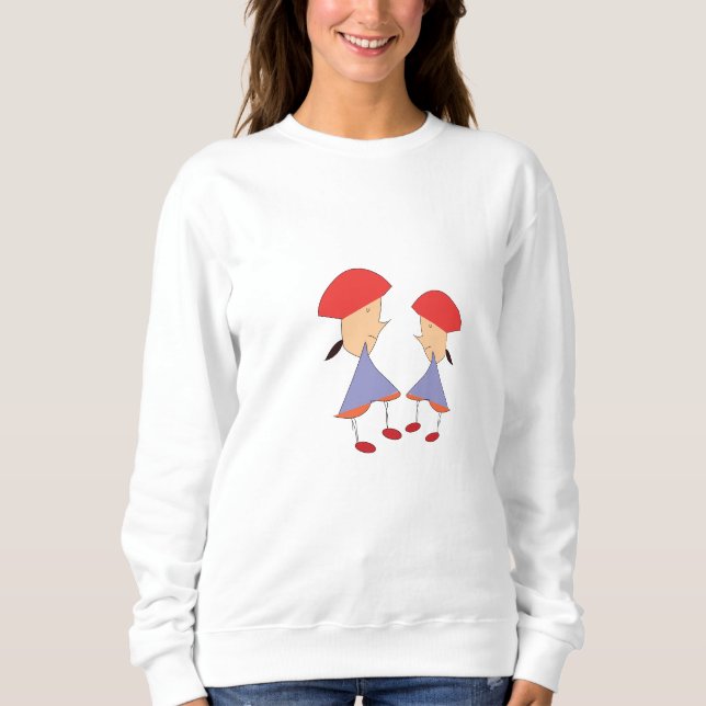 camiseta de desenho animado (Frente)