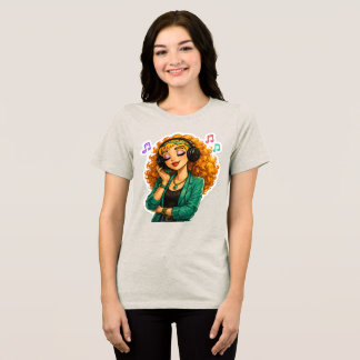 Camiseta de desenho animado da menina Rosie Max –
