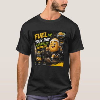 Camiseta de Desenho Animado de Batata Atlética par