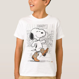 Camiseta de desenho animado de Beagle fofa