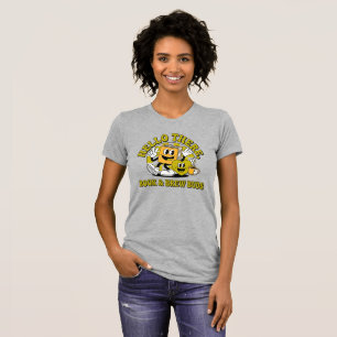 Camiseta de desenho animado retrô Book & Brew Buds