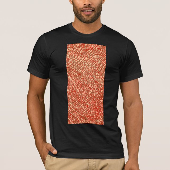 Camiseta de desenho de arte abstrata de Robert Vin (Frente)