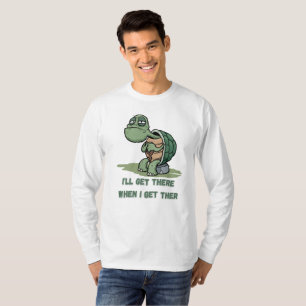 Camiseta de desenho de tartaruga