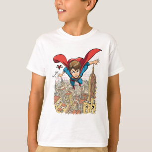 Camiseta de Desenho do Super Menino Voador – S Din