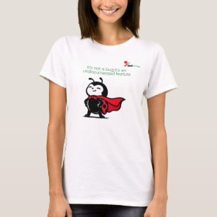 Camiseta de Desenvolvedor de Funcionalidade Não é 
