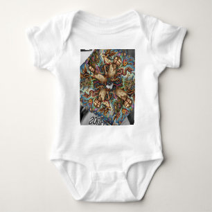 camiseta de design absurdo totalmente licenciada