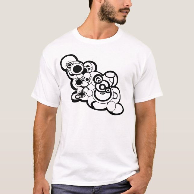 Camiseta de Design de Nuvem (Frente)